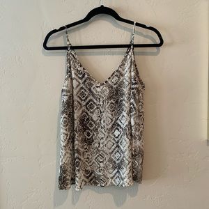 Snake Print Cami